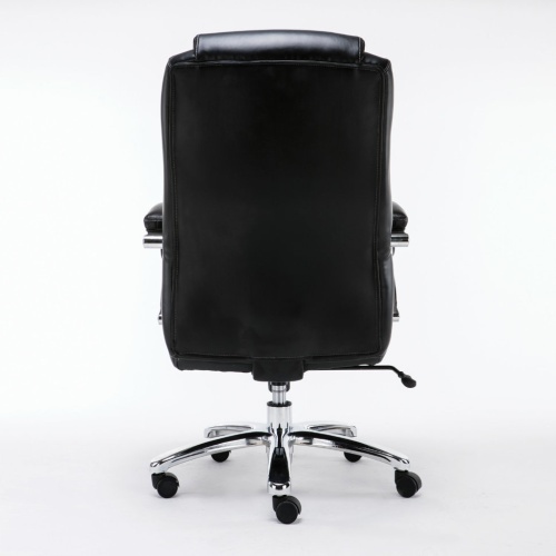Кресло руководителя Brabix Premium Status HD-003 до 250 кг, кожа, черное 531821 фото 8